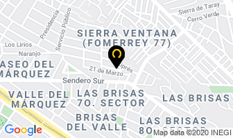 Mapa de Spot Renta De Equipo en Monterrey