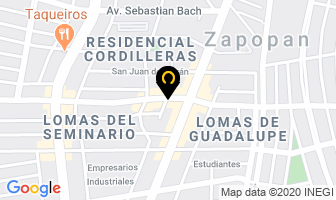 Mapa de Steel Guard en Zapopan