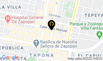 Mapa de Su Casa “Antes Mama Coneja” en Zapopan