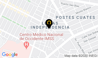Mapa de Suajes Y Empaques en Guadalajara