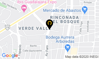 Mapa de Suites Navata en Guadalajara