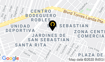 Mapa de “Super Taxi Linea Dorada” en León