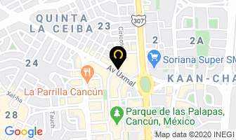 Mapa de Suplementos Para Deportistas Body Energy en Cancún