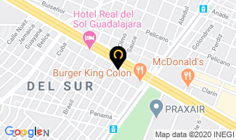 Mapa de Surtek Mega Store en Guadalajara