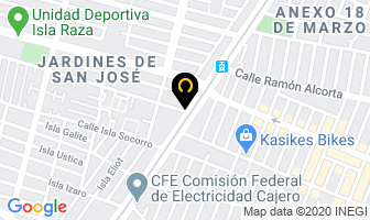 Mapa de Tacos De Barbacoa Jorge en Guadalajara