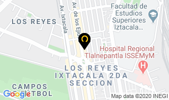 Mapa de Tacos De Canasta Hugo en Tlalnepantla