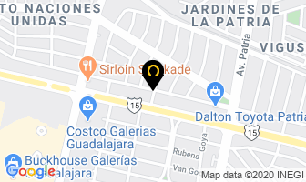 Mapa de Tacos Estilo Sinaloa en Zapopan