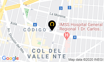 Mapa de Tacos Nino´s en Ciudad de Mexico