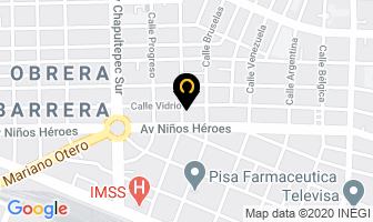 Mapa de Tag Arquitectura Urbana en Guadalajara