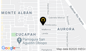 Mapa de Taller Amarillas en Mexicali