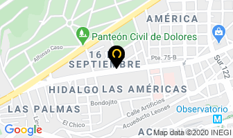 Mapa de Taller Auto Electrico Radar en Ciudad de Mexico