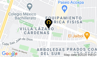 Mapa de Taller Mecánico Automotriz: Guerrero Tech - México Df en Ciudad de Mexico