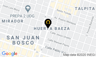 Mapa de Taller Robledo en Guadalajara