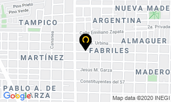 Mapa de Tapiceria Nogalar en Monterrey