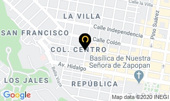 Mapa de Tapiceria Ponce' S en Zapopan