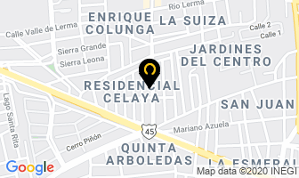 Mapa de Tapiceria Tc en Celaya