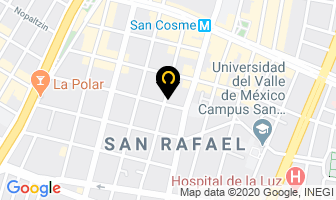 Mapa de Tapicería Y Cortinas Serrano en Ciudad de Mexico