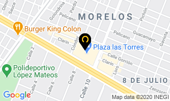 Mapa de Taqueria Sahuayo en Guadalajara