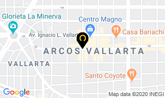 Mapa de Tarjeta De Presentacion Digital en Guadalajara