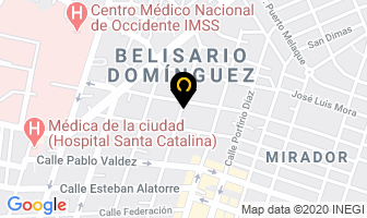 Mapa de Taxi Express en Guadalajara