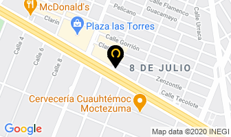 Mapa de Taxi Seguro en Guadalajara