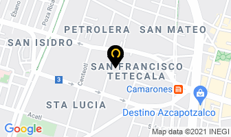 Mapa de Tecno Blinds en Ciudad de Mexico