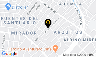 Mapa de Tecno Climas -Clima Automotriz- en Chihuahua