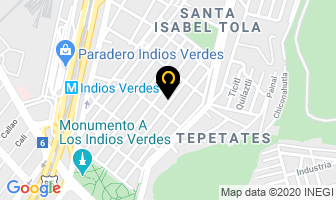 Mapa de Tecno Judo Bonsai en Ciudad de Mexico