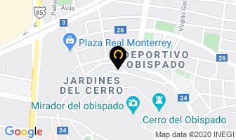 Mapa de Tecnos Ingenieria S.a en Monterrey
