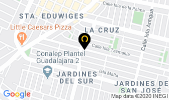 Mapa de Tecnosol en Guadalajara