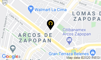 Mapa de Tecnyserv De Guadalajara en Zapopan