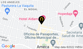 Mapa de Tendencia Gráfica en Ameca
