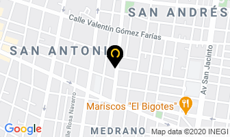 Mapa de Terapeuta De Adicciones, Lio Adolfo Macias Sahagun en Guadalajara