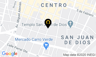 Mapa de Terapia Curativa Tepatl en León