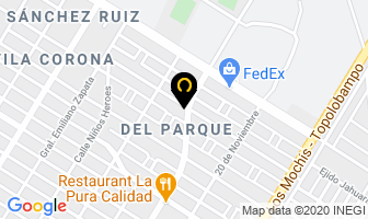 Mapa de Teresa Salon En Los Mochis en Ciudad de Mexico