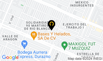 Mapa de Termomir Ingenieria en Ecatepec de Morelos