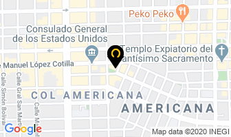 Mapa de Terraza La Choperia en Guadalajara