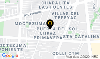 Mapa de Terraza Los Adobes en Zapopan
