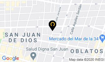 Mapa de Terraza Los Arcos en Guadalajara