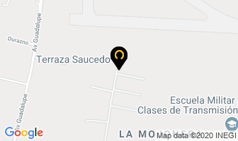 Mapa de Terraza Saucedo en Zapopan