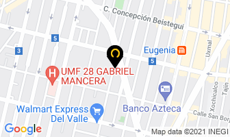 Mapa de Terza en Ciudad de Mexico