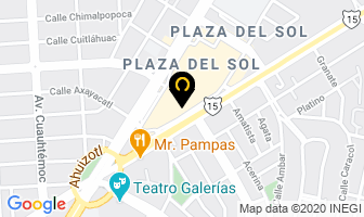 Mapa de Tesoro Resorts en Zapopan