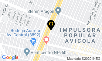 Mapa de Texturizados Aragon en Nezahualcóyotl