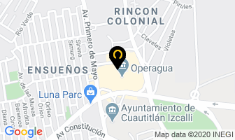 Mapa de The Under Shop en Cuautitlán Izcalli