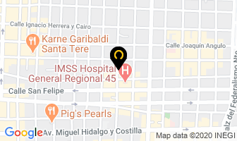 Mapa de Thunder Shades Persianas en Guadalajara
