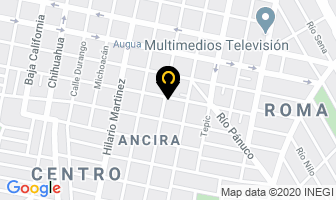 Mapa de Tinsa Traslado Internacional en Monterrey