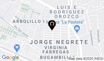 Mapa de Tintorería Tauro en Ciudad de Mexico