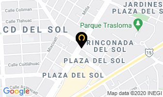 Mapa de Topografia Moran en Zapopan
