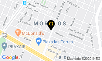 Mapa de Tornillos Especiales E Industriales en Guadalajara