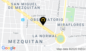 Mapa de Tortas Ahogadas Pepe´s en Guadalajara